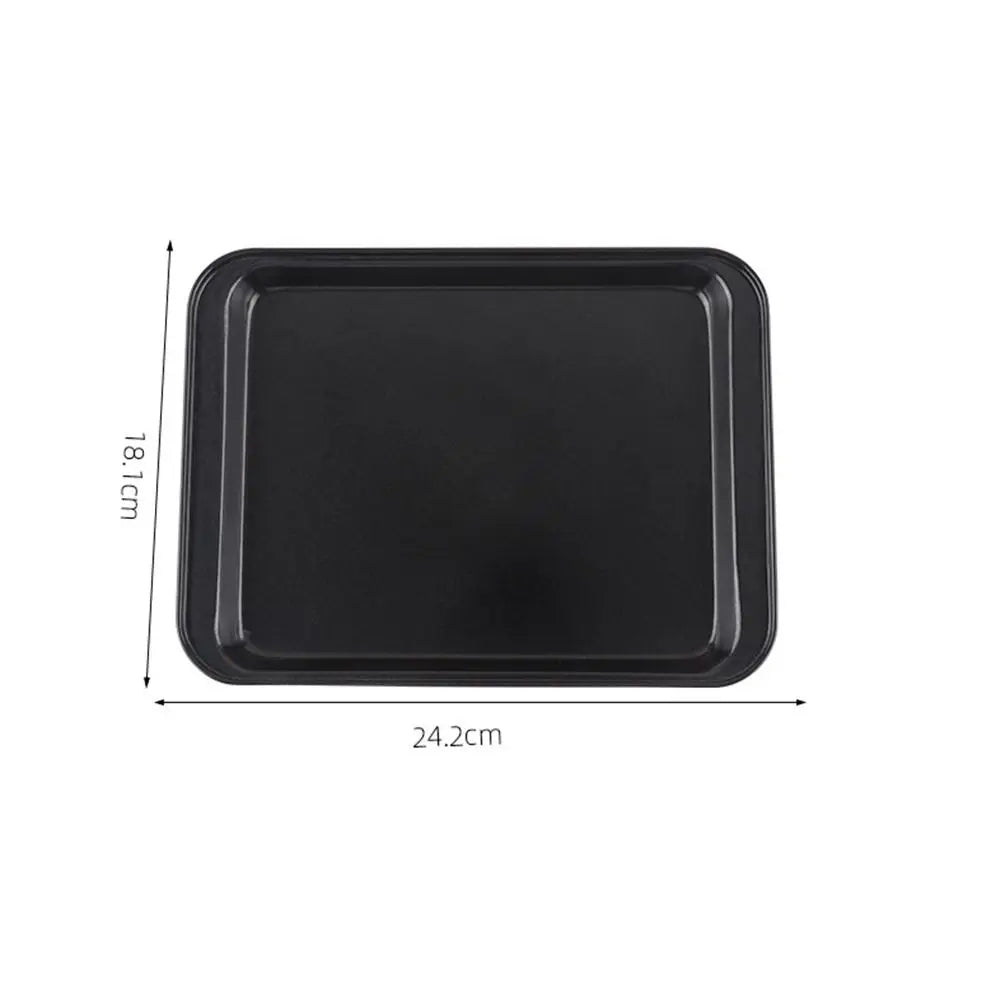 Easy Clean Rectangle Baking Pan High Temperature Resistance DIY Baking for Kitchen Carbon Steel Baking Non-Stick Baking Tray
