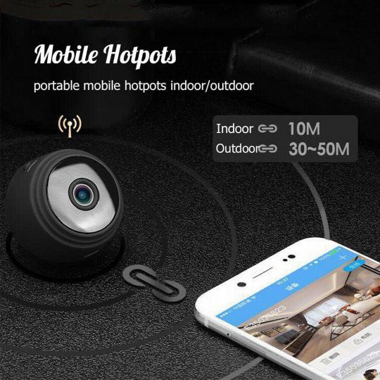WiFi 1080P HD Wireless Mini IP Camera IR Micro Camera