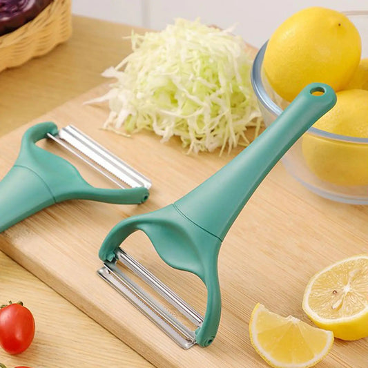 1PC Stainless Steel Peeler for Vegetables Fruits Wide Mouth Cabbage Grater Salad Potato Slicer Kitchen Cooking Accessories ﻿